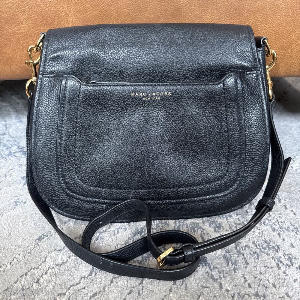 Marc Jacobs Black Crossbody Empire City Bag 12X10 X